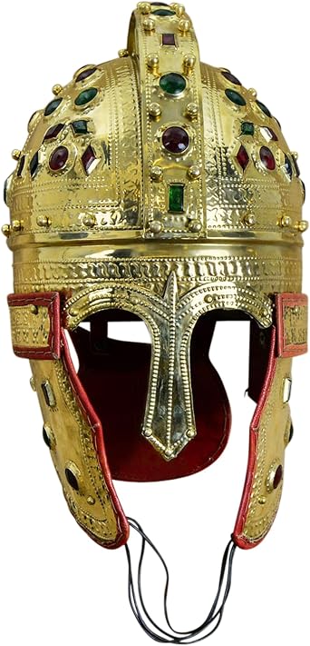 Late Roman Officers Berkasovo Helmet - 18 Gauge Black