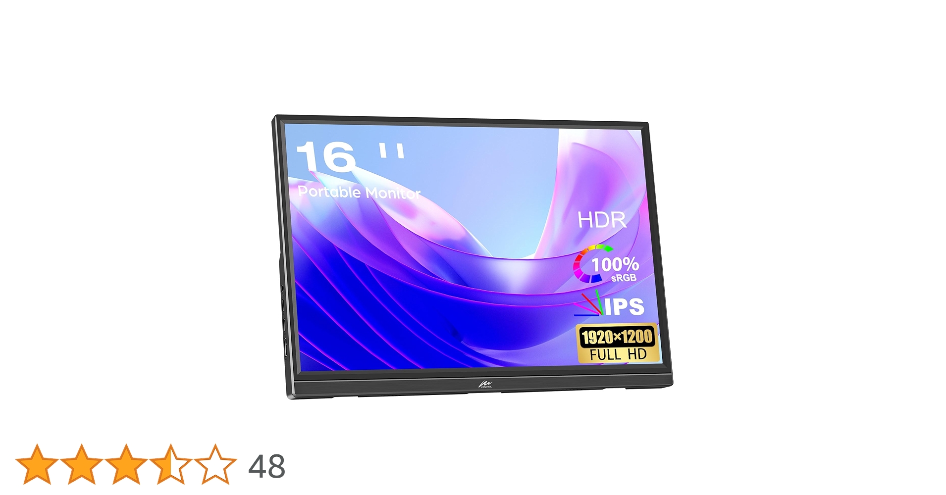 Amazon.co.jp: モバイルモニター 16インチ Kenowa 1920x1200 IPS