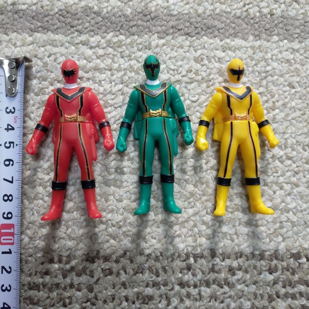 Amazon.co.jp: 魔法戦隊マジレンジャー ソフビ フィギュア 3体セット