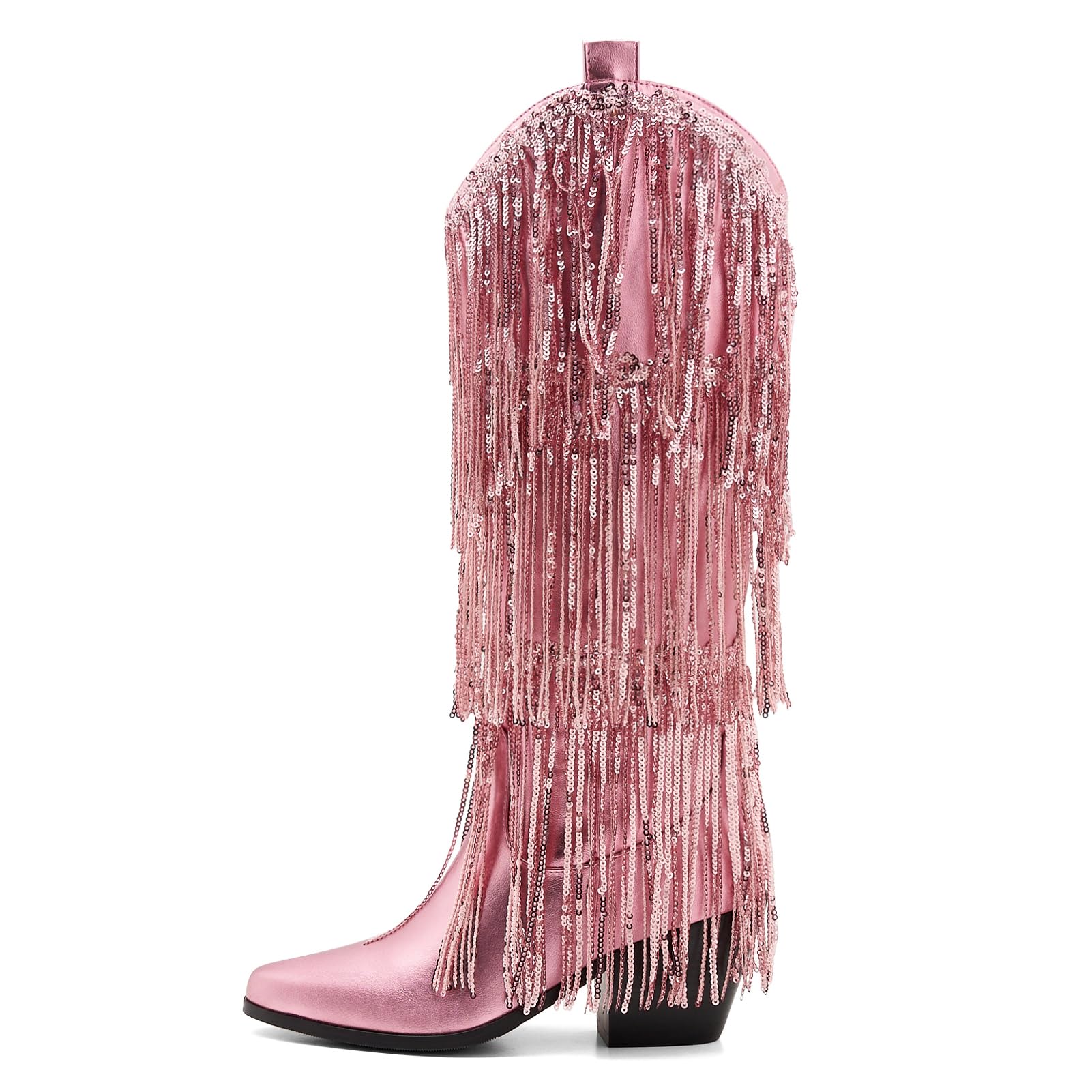 Amazon.com: ZXHYZLZ: FRINGE BOOTS