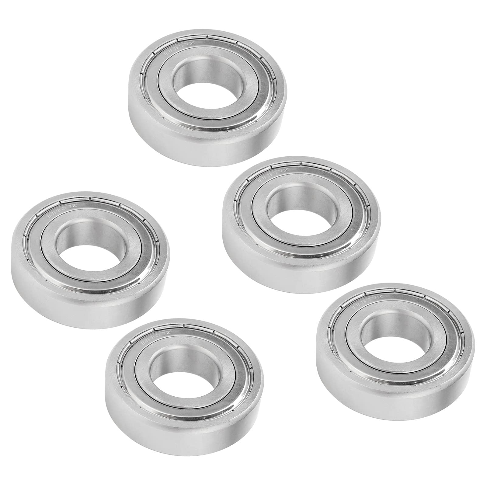 Łożyska miniaturowe Łożyska kulkowe wysokiej prędkości ze stali nierdzewnej 440 S6307Z do urządzeń przemysłowych i maszyn Zestaw 5 sztuk Średnica wewnętrzna 35 mm