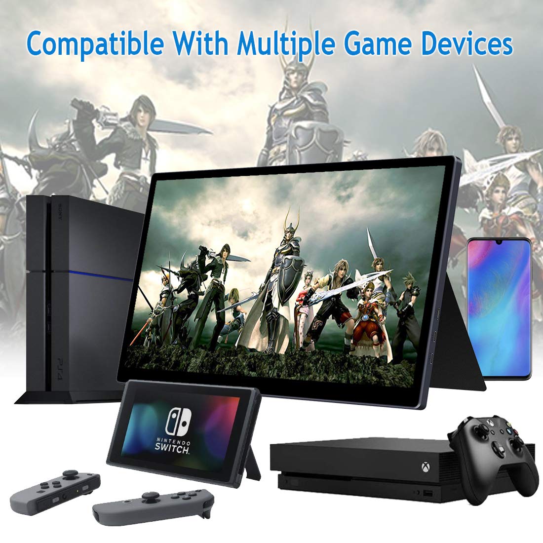 Corkea 4Kモバイルモニター　15.6インチ Amazon.co.jp: Corkea 15.6インチ/モバイルモニター 4K/UHD 3840x2160