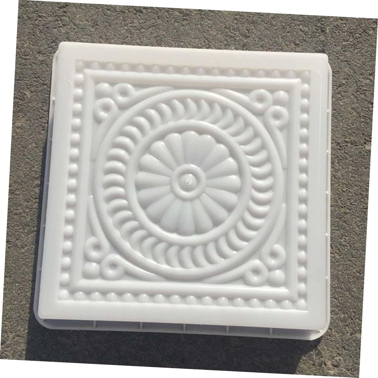 Cement Mold for Garden Pathway Reusable Stepping Stone Mold for Patio and Lawn Create Custom Concrete Easily for Diy Landscaping Projects