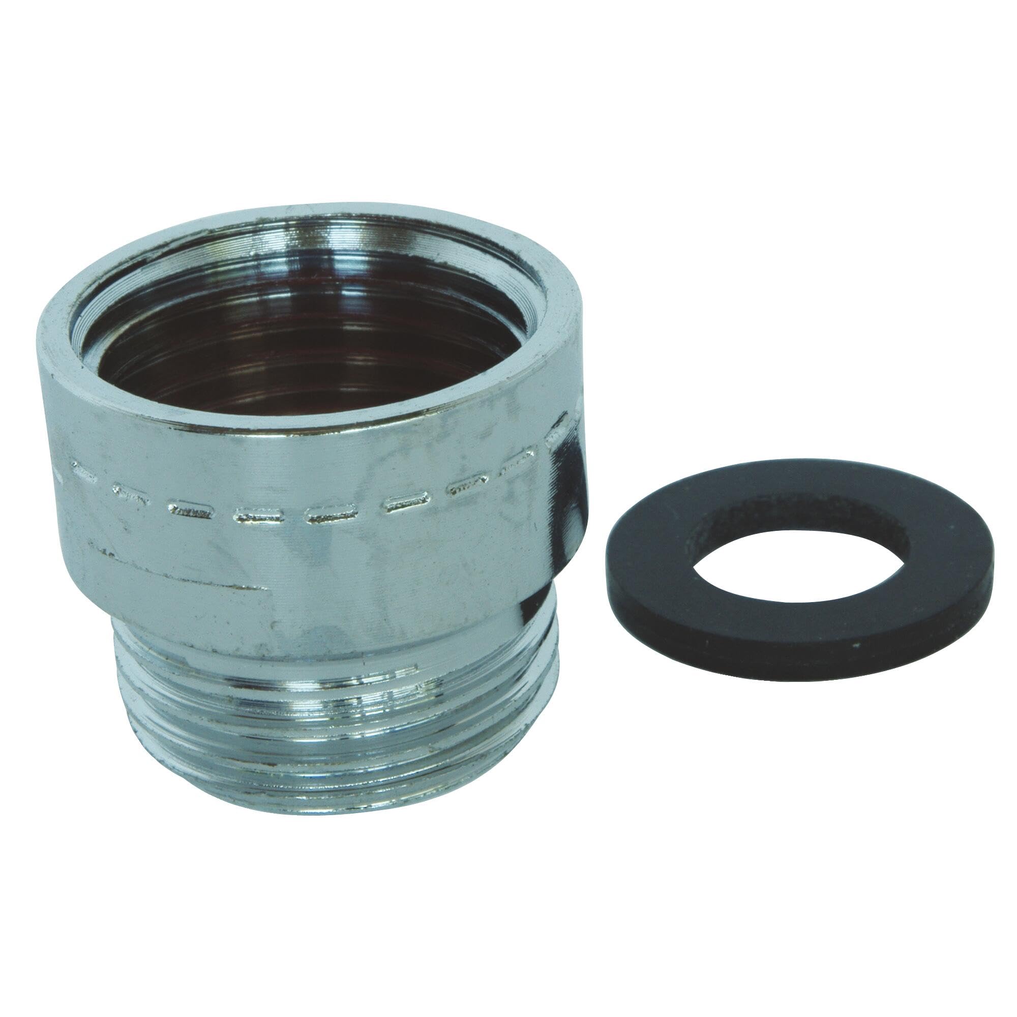 SOMATHERM FOR YOU, Raccord Douche Mâle Femelle 15/​21 - Limiteur de Débit 10L/​min - Économie d'Eau jusqu'à 50% - Compatible Eau Chaude et Froide - Robinetterie Sanitaire