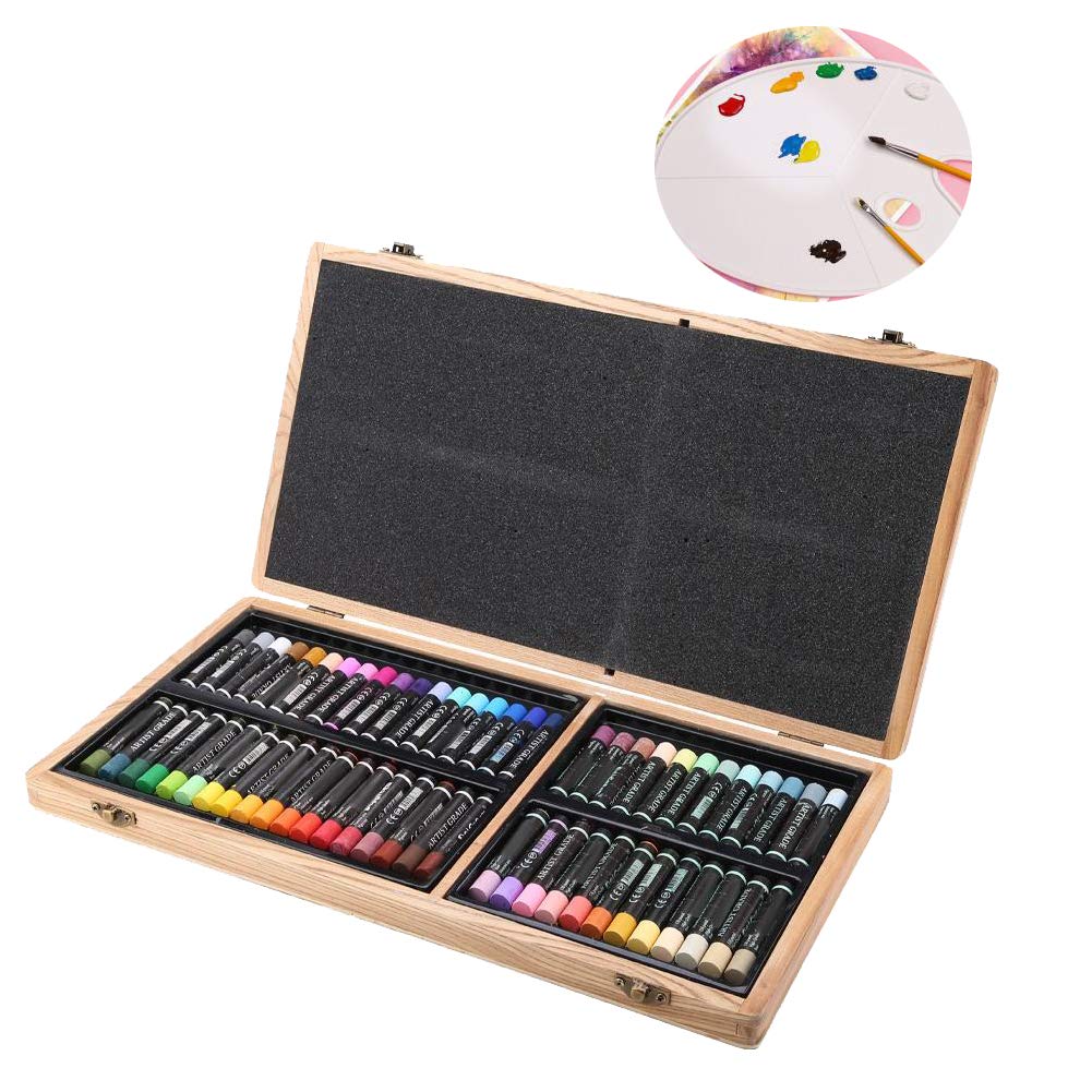 Oil Pen, nietoksyczny 60 kolorów Pastel Oil Painting Stick Fine Art Painting Zestaw kredek dla początkujących i profesjonalnych artystów