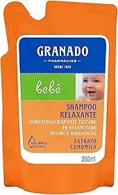 Granado Refil Shampoo Bebê, Camomila, 250ml