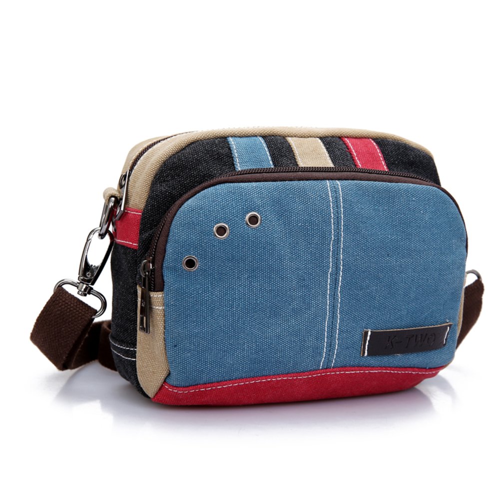 Sac de messager en toile idéal pour vos sorties urbaines et soirées mode coréenne - 5