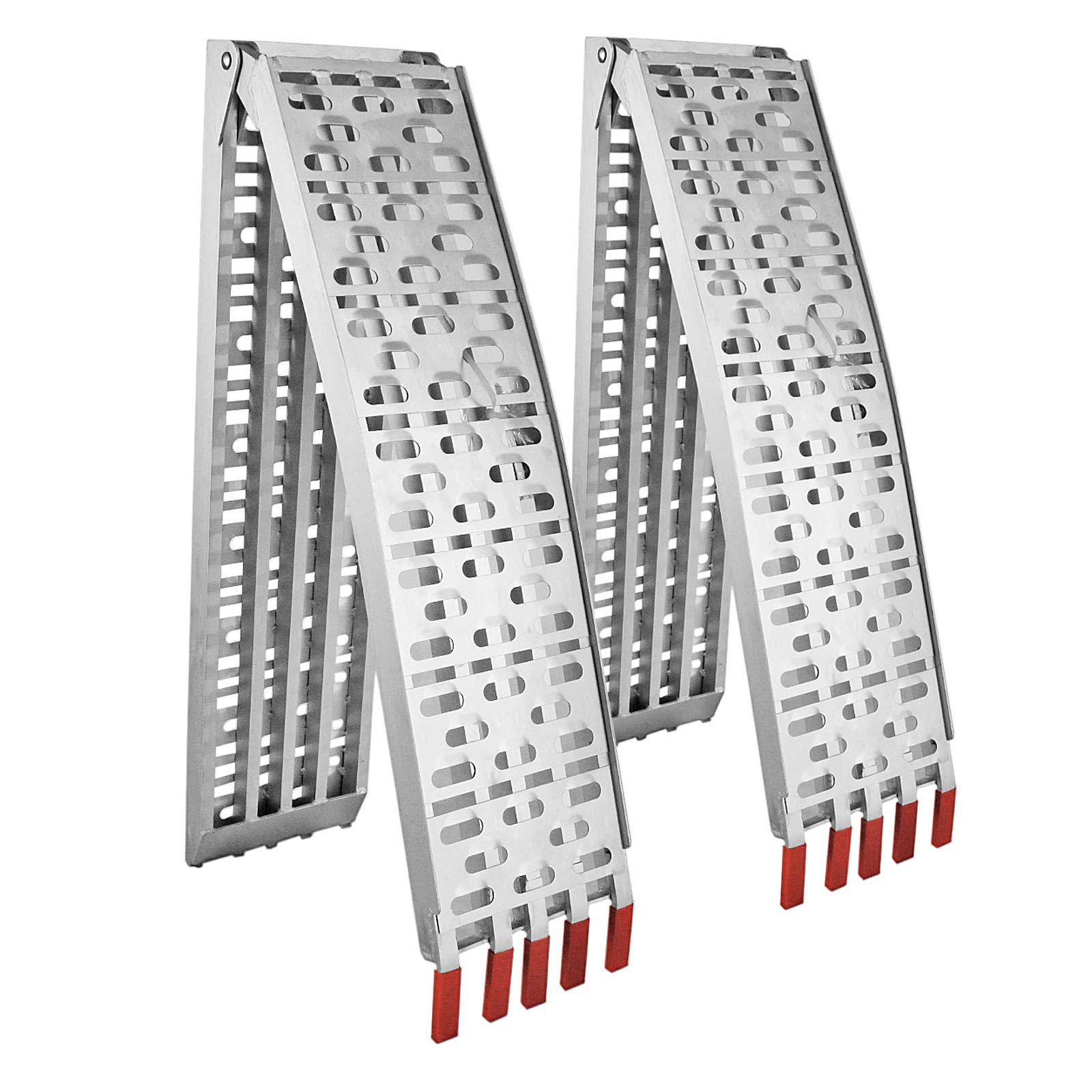 2x rampe di carico ripiegabili per moto ATV 226cm 820kg In alluminio Rampa di salita