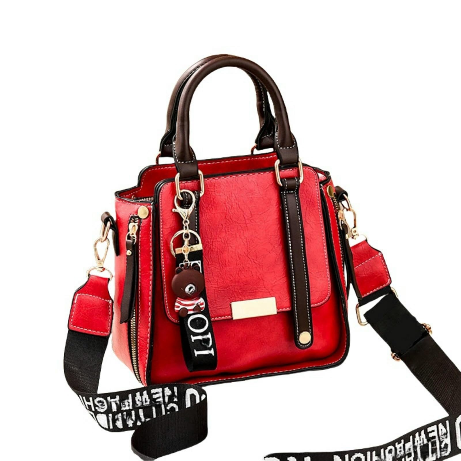 Sac bandoulière femme rouge léger pour libérer vos mains avec élégance