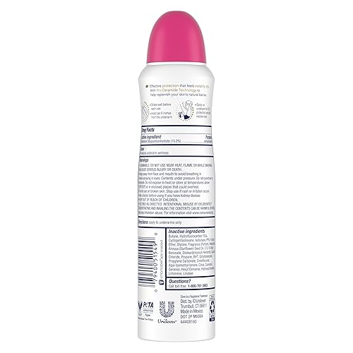 Miniatura 2 de Dove Advanced Care - Desodorante antitranspirante en aerosol para mujeres, paquete de 3 unidades de fruta del dragón y crema de coco, 72 horas,