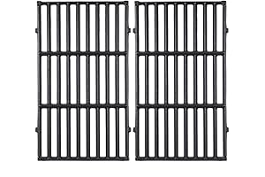 Upgraded Version Weber E210 Grates - Cast Iron Cooking Grates