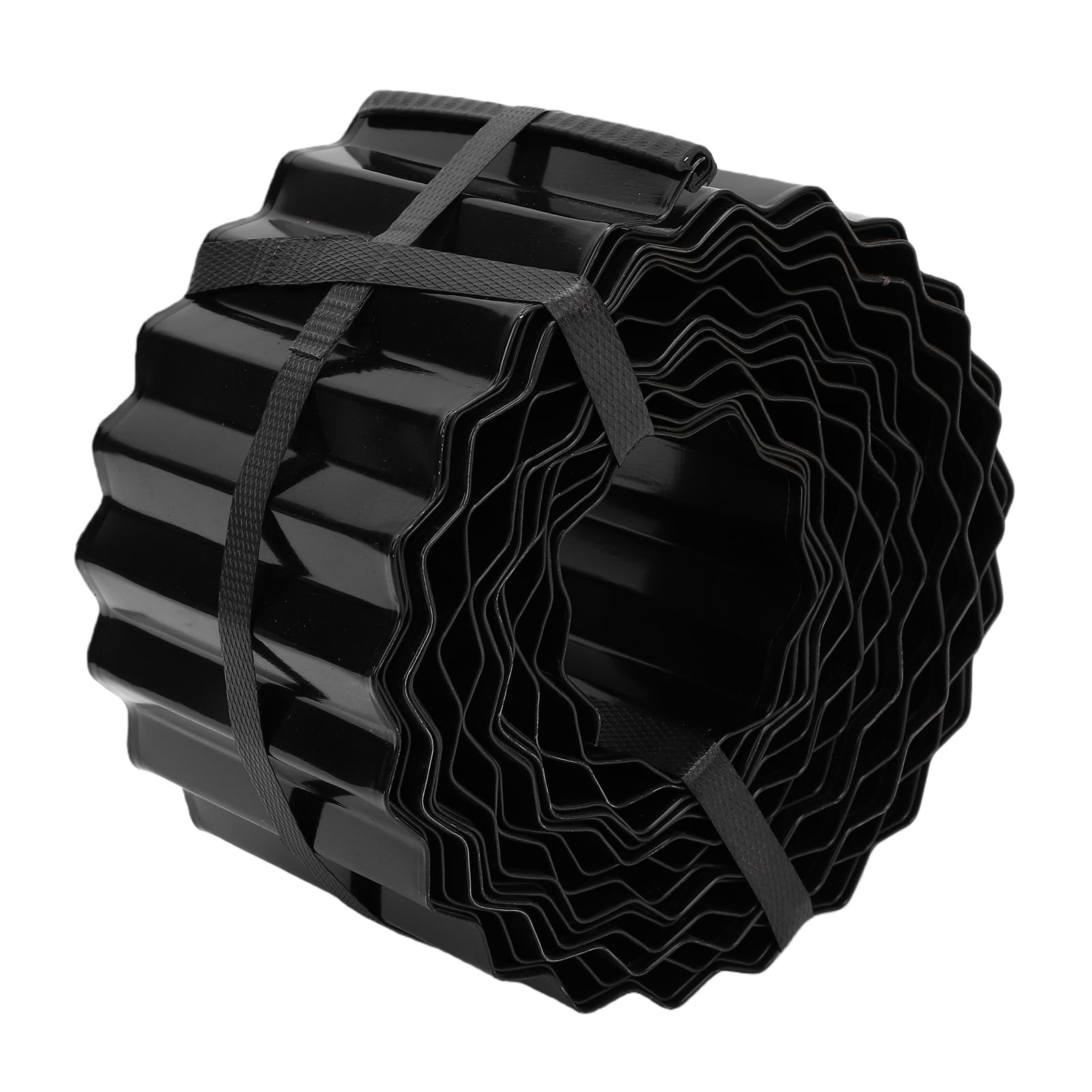 Hyuduo Bordure de Jardin en Métal Durable Noir, Liseré pour Parterre de