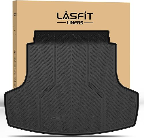 Miniatura 36 de LASFIT Alfombrillas para automóvil, para todo tipo de clima, elastómero termoplástico personalizable, fácil de limpiar, resistente, no se doblan