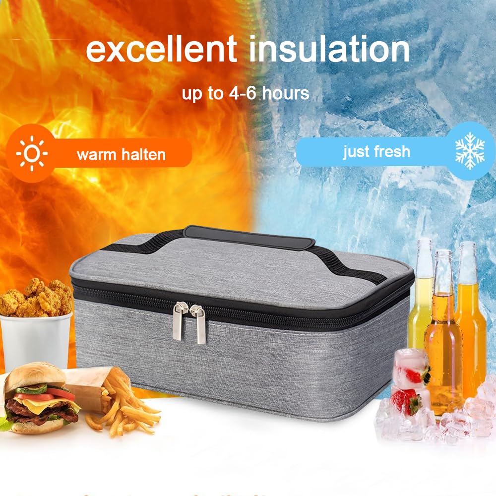 Sac Isotherme - Femme - Lunch Bag 11L - Imperméable - Aluminium