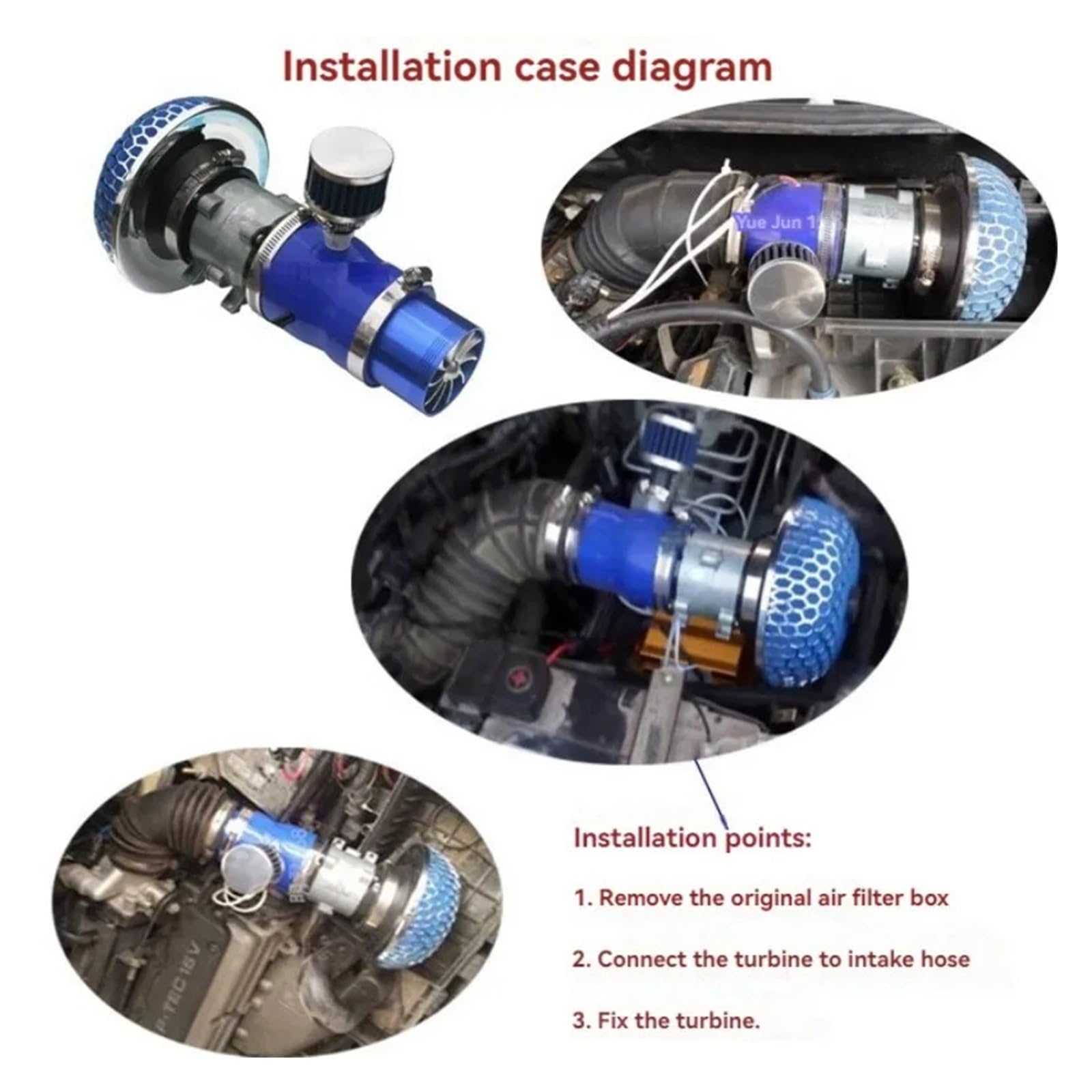 Amazon | ターボチャージャー 電動タービン 車用汎用吸気改造パーツ Amazon | ターボチャージャー 電動タービン 車用汎用吸気改造パーツ