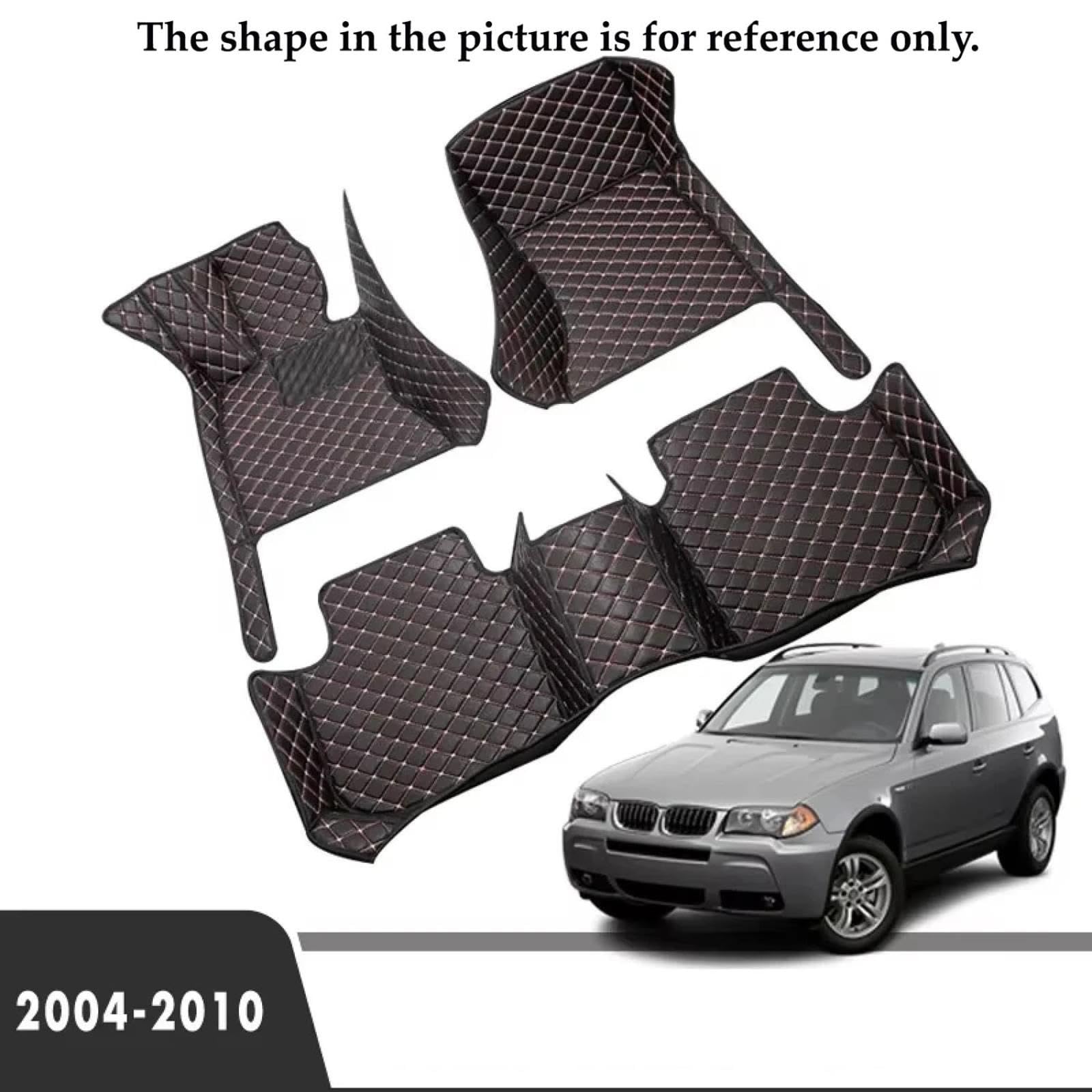 Dywaniki Samochodowe dla BMW X3 2005-2010, niestandardowe dywaniki samochodowe dywaniki na stopy dywaniki akcesoria do wnętrz samochodowych