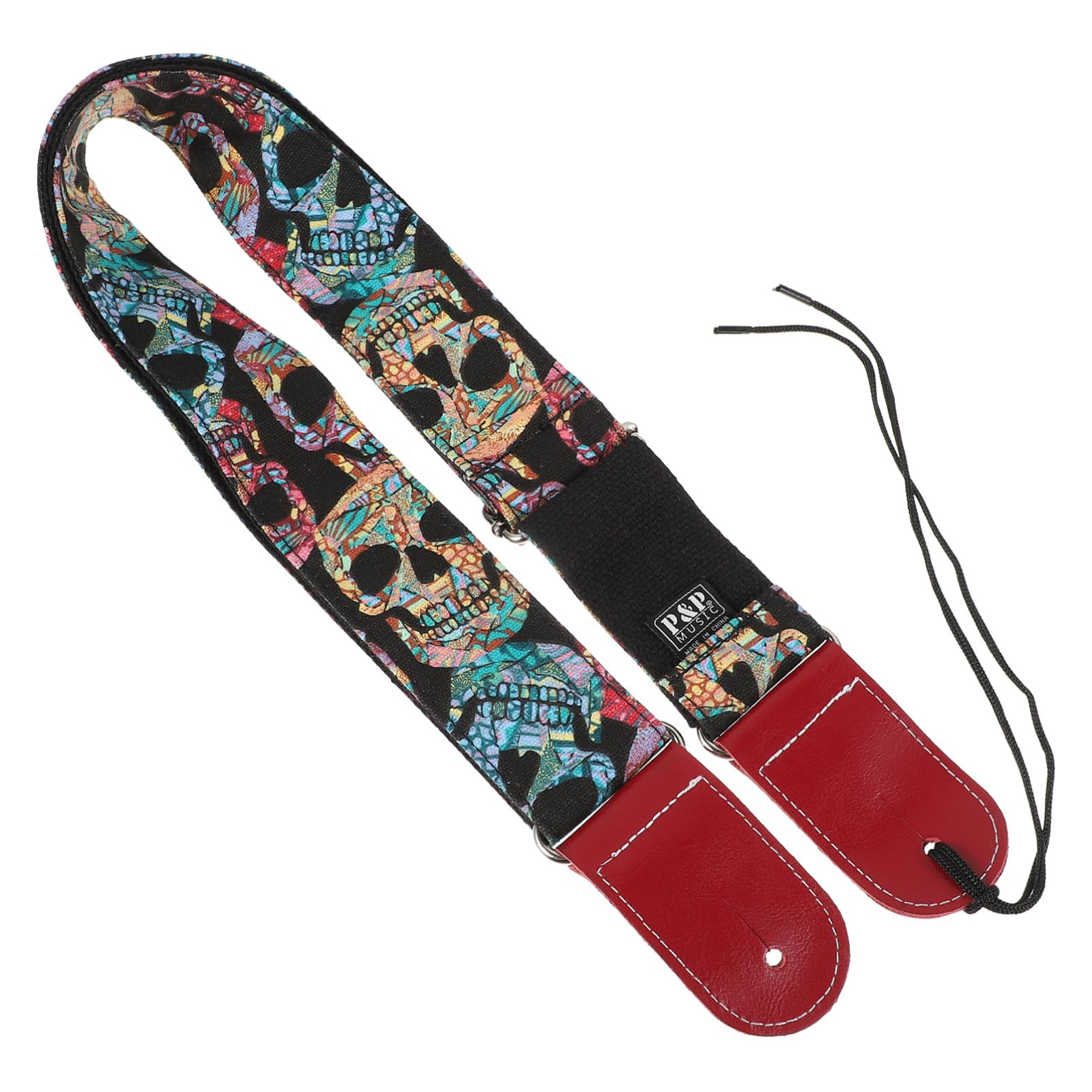 ibasenice 3piezas Correa De Guitarra Diseño Exagerado Cómoda y Ligera Para Actuaciones Al Aire y Músicos Accesorio Para Guitarra Acústica y Eléctrica