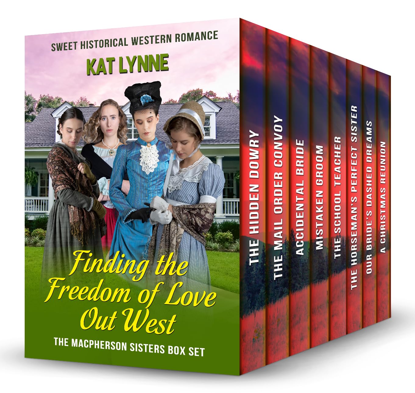 Finding the Freedom of Love Out West: The MacPherson Sisters Box Set - Sweet Historical Western Romance stories