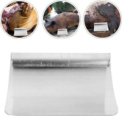 Miniatura 6 de Yardwe Removedor de pelo de cerdo de cerdo, removedor de pelusas de cerdo, raspador de pelo animal, herramientas de afeitado, utensilios de cocina