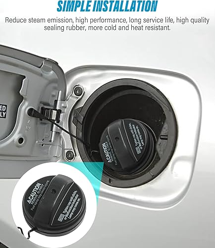 Miniatura 6 de Tapa de gasolina, tapa de gasolina, tapa de combustible, accesorios de automóvil, tapa de tanque de gasolina, tapa de llenado de tanque de