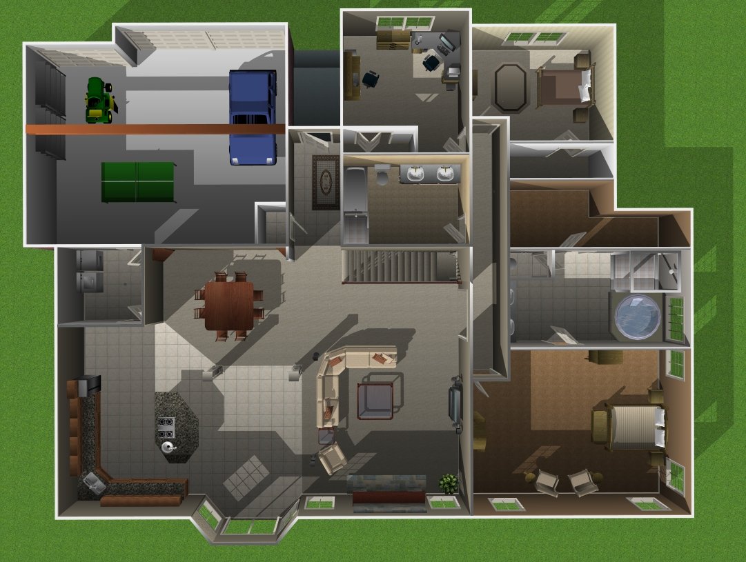 Architekt 3D Innenarchitekt