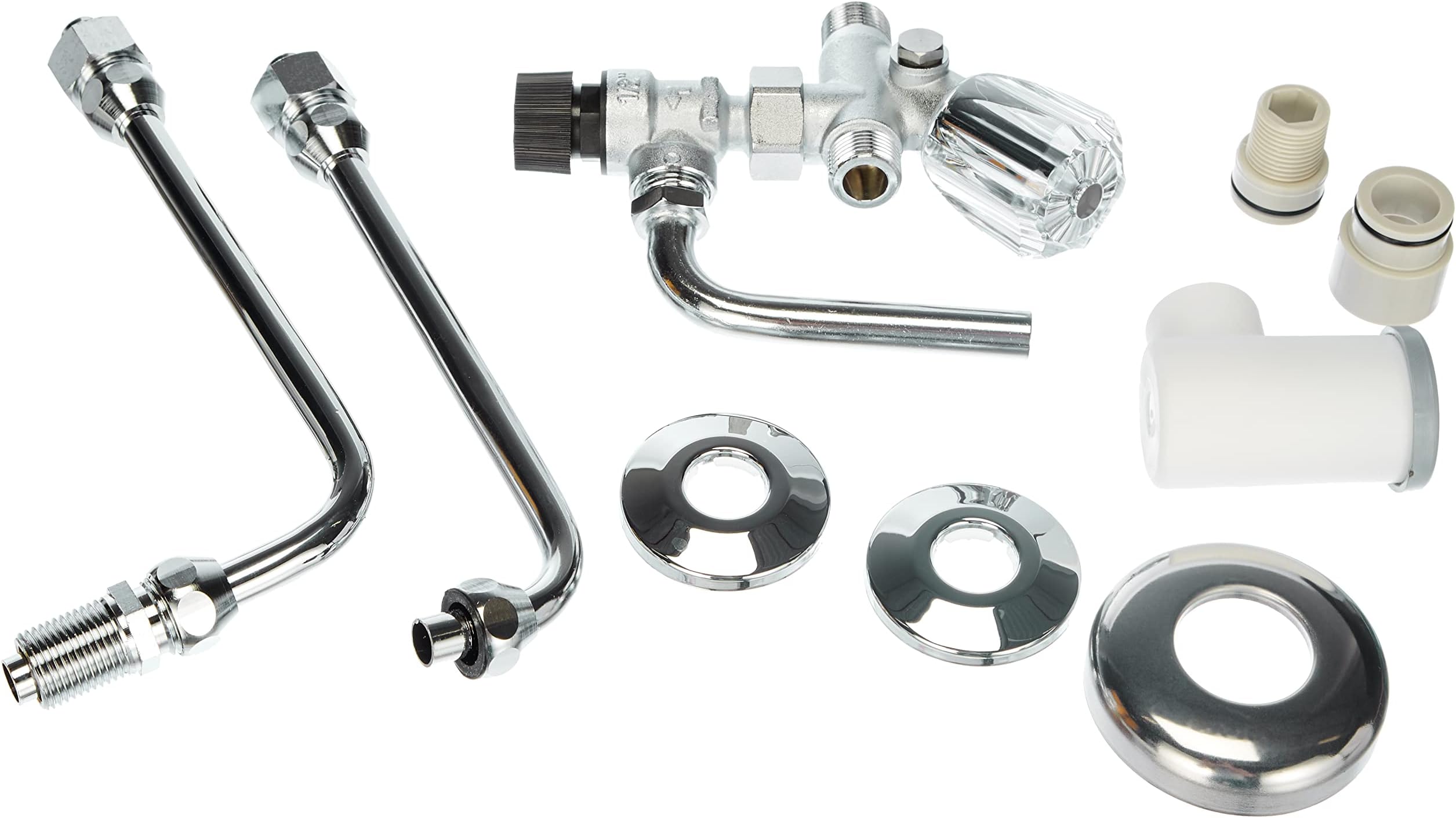 Gruppo Di Sicurezza SYR 323 KV 30 Per Scaldacqua - DN 15, Ottone Cromato, Fino A 200 Litri