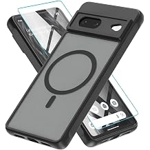 for Google Pixel 7 Case, Compatible with Mag-Safe,Black
