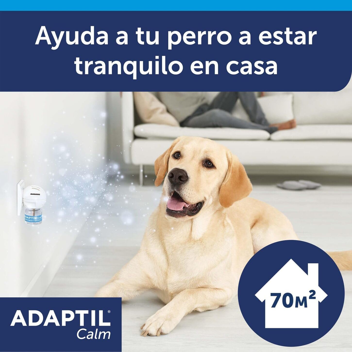 ADAPTIL Calm - Pack Ahorro 3 Recambios 90 días - Antiestrés para Perros