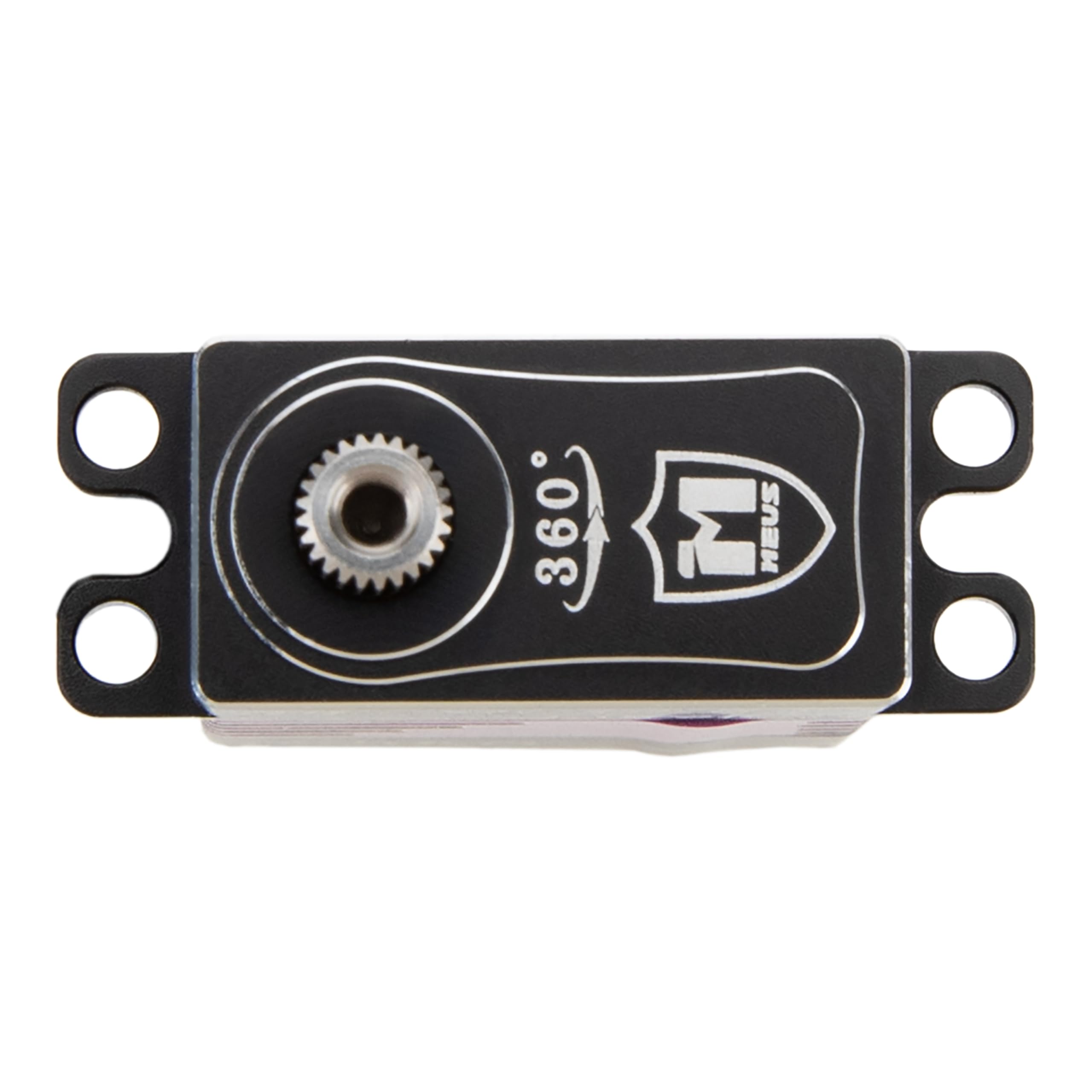 MEUS Racing 360 ° RC Winch Servo 8.5KG Coreless Servo per Axial SCX10 Capra UTB 1.9 Traxxas 1/10 1/8 RC Cars (ME-X8-W360)