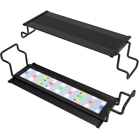 Amazon Co Jp Eayhm アクアリウムライト 水槽led 照明 魚ライト 調光 タイマー付き 30 60cm水槽対応 極薄 省エネ 水草育成 Small ペット用品