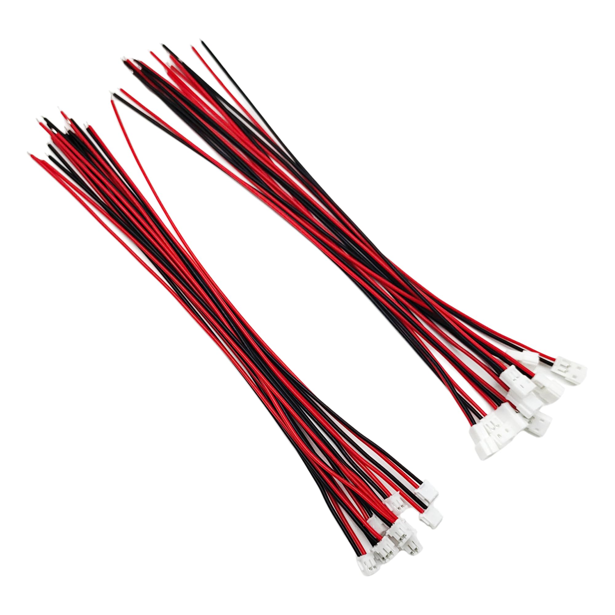u5g tyhhh 10 Pairs JST ZH1.5mm 2Pin Mini Micro Electrical Male and