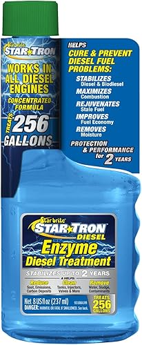 Star Tron Super Concentrated Diesel Formula - Estabiliza y rejuvenece el diesel, el biodiesel y toda la gasolina regular, 1 onza trata 32 galones disponible en Yaxa Mexico