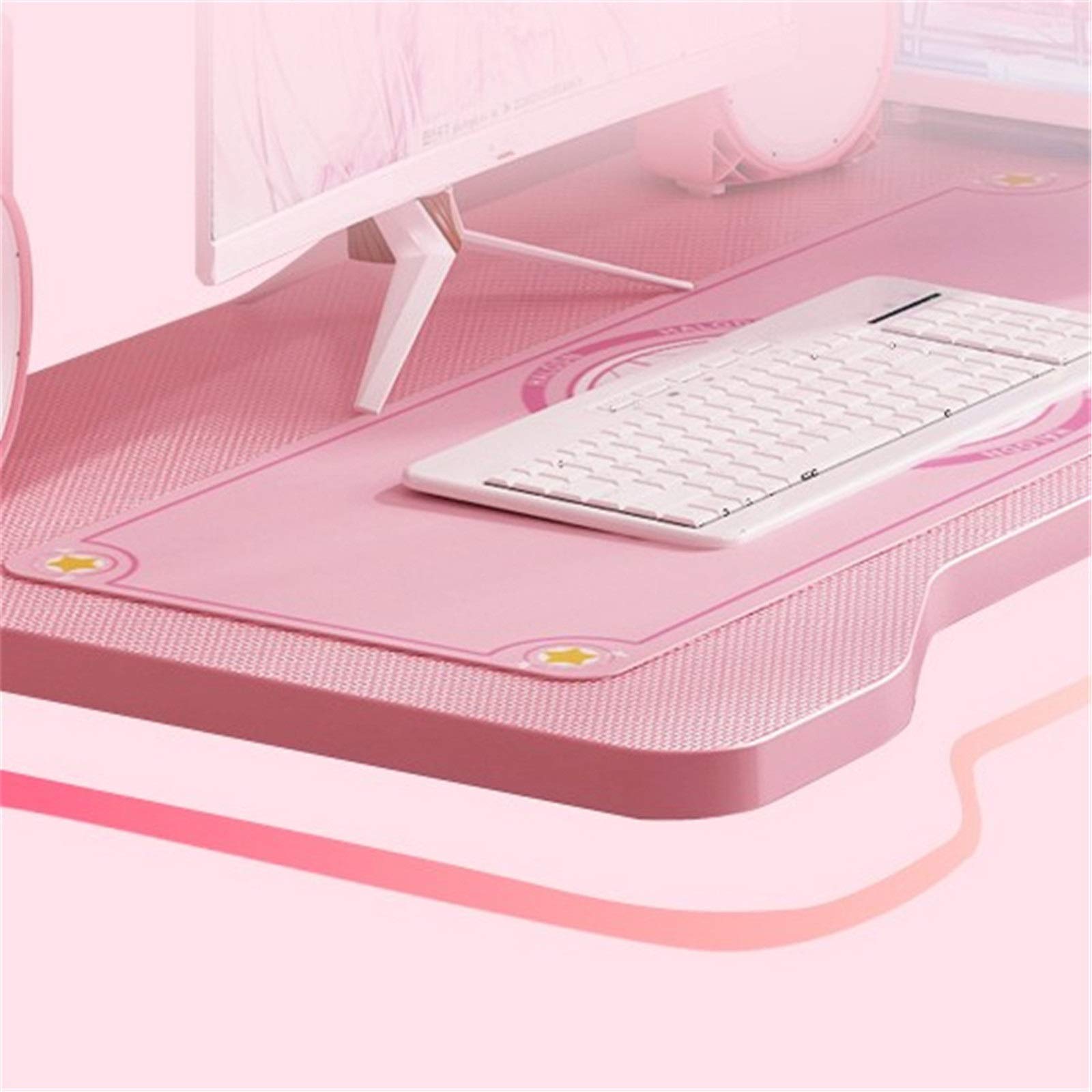 Amazon | ゲーミングデスク ピンクのゲーミングテーブル