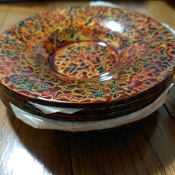 Amazon｜津軽塗 茶托 コースター 5セット 5枚 伝統工芸品 漆器