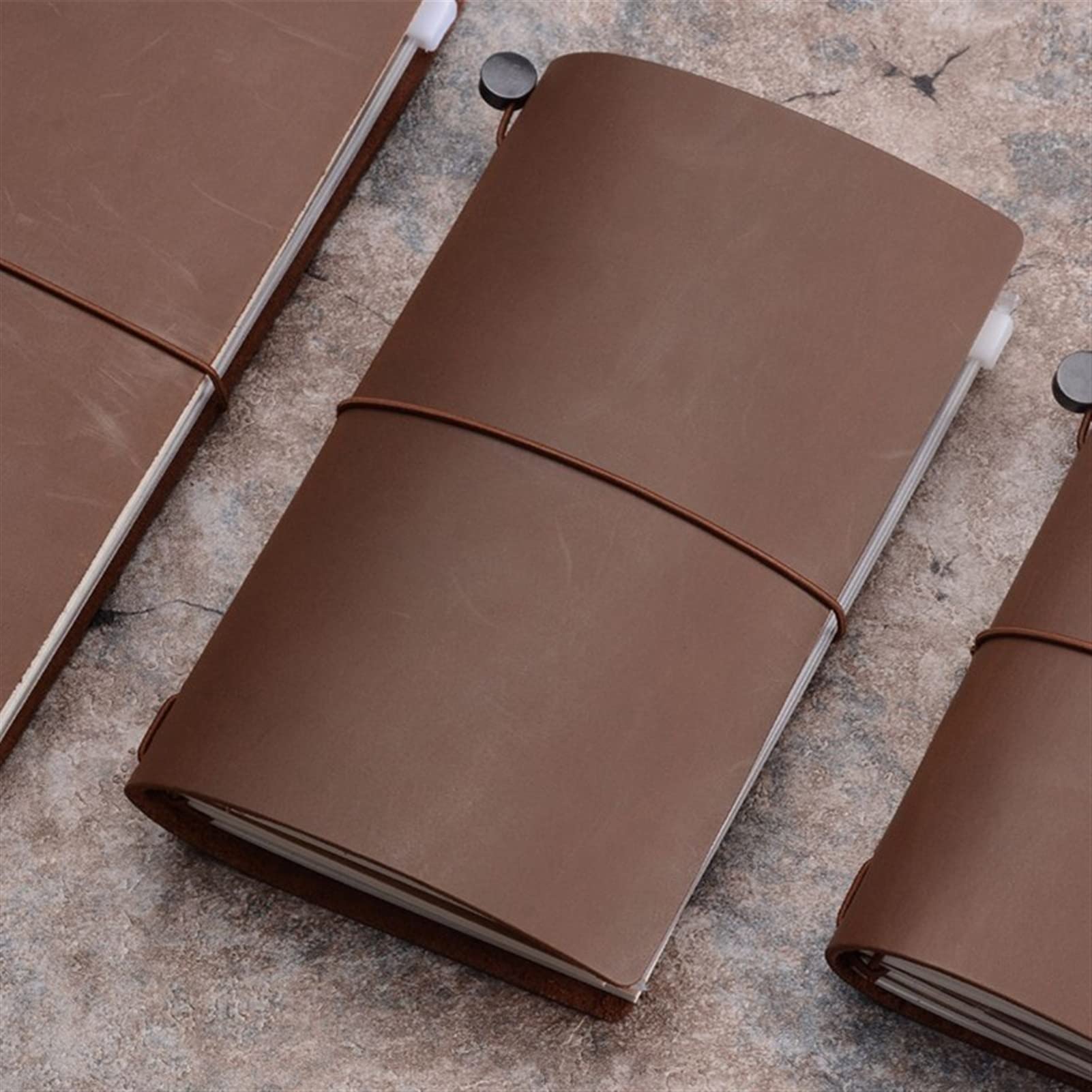Notizbuch,für Männer und Frauen Echtes Leder Notebook Planner Handmade Traveler Journal Agenda Skizzenbuch Tagebuch Schreibwaren, a Schreiben und Notizen, Tagebuch, Notizheft