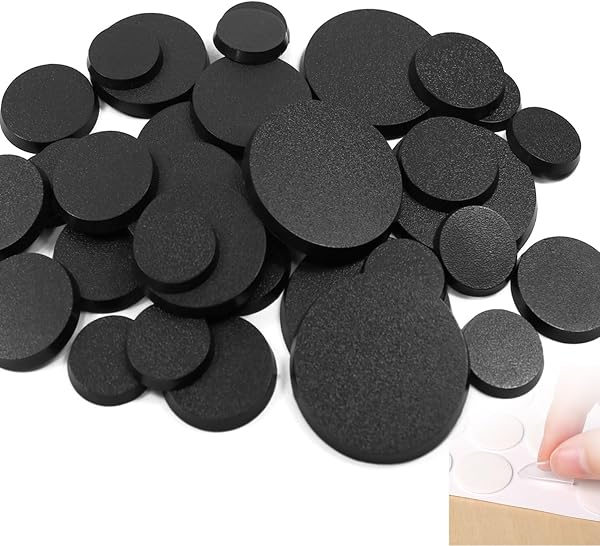 Evemodel 120Stk. 25mm 32mm 40mm 50mm runde Modell Bases Basis gemischte Kunststoff Base für Tisch und Miniatur Spiel - 1