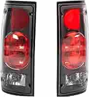 Amazon.com: TRQ Rear Tail Lights Set Halogen Compatible with