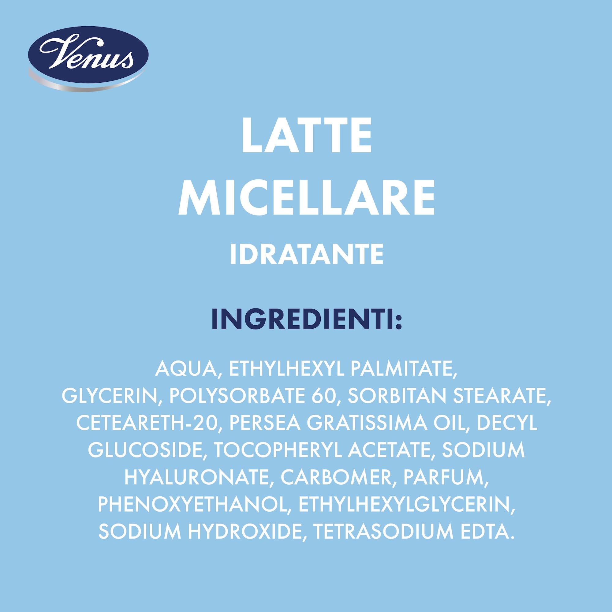Venus, Acqua micellare ultra delicata