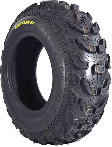 Miniatura 46 de Kenda Bearclaw EX K573-21x7-10 - Neumático delantero para vehículos todo terreno (ATV), UTV y lado a lado (SxS), 6 capas, Bear Claw EX 21x7x10
