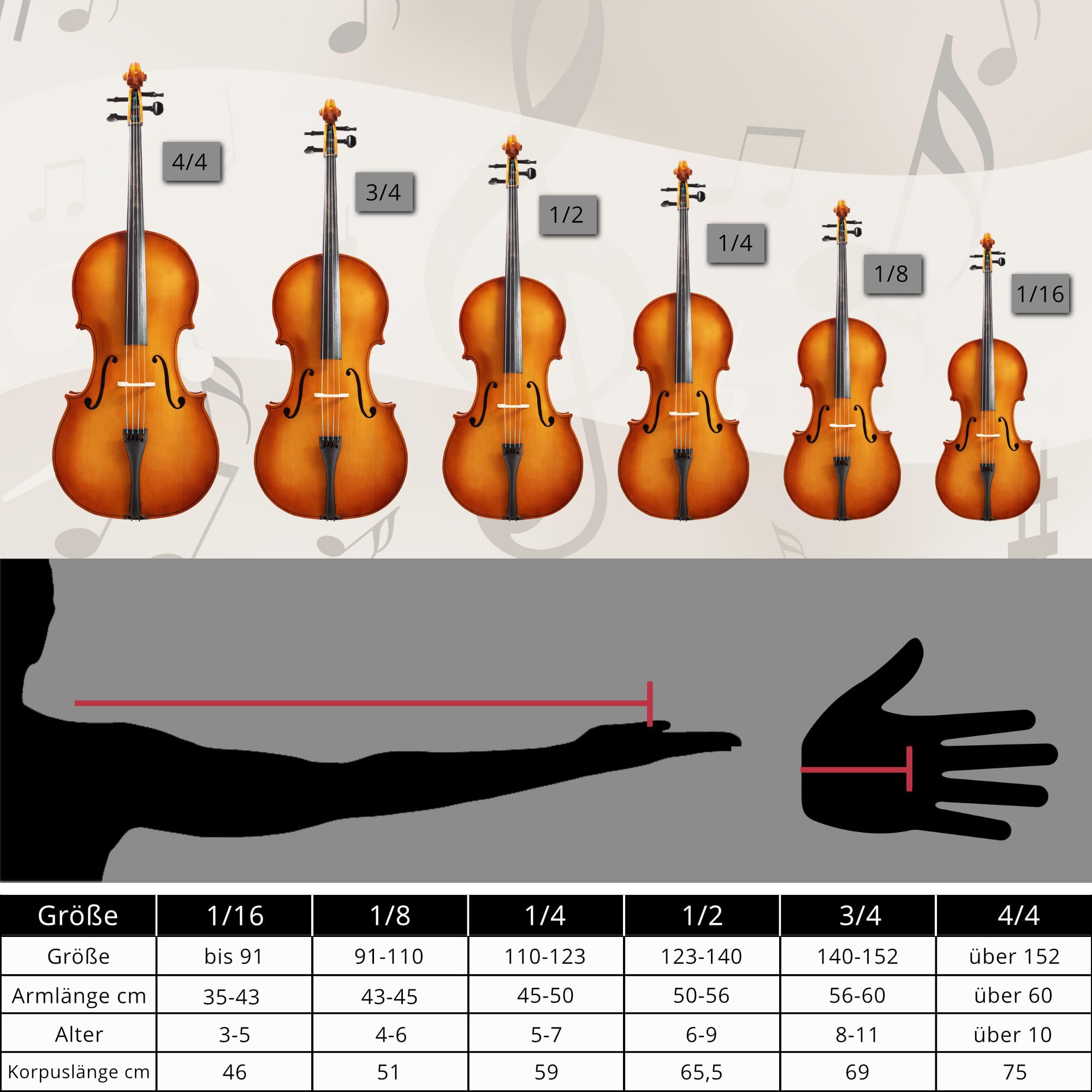 Classic Cantabile CP-200 4/4 Antique Cello Set - vollmassiver Fichten- und Ahornkorpus, Palisandergriffbrett, Feinstimmer & gepolsterte Tasche - Ideal für Anfänger & Fortgeschrittene