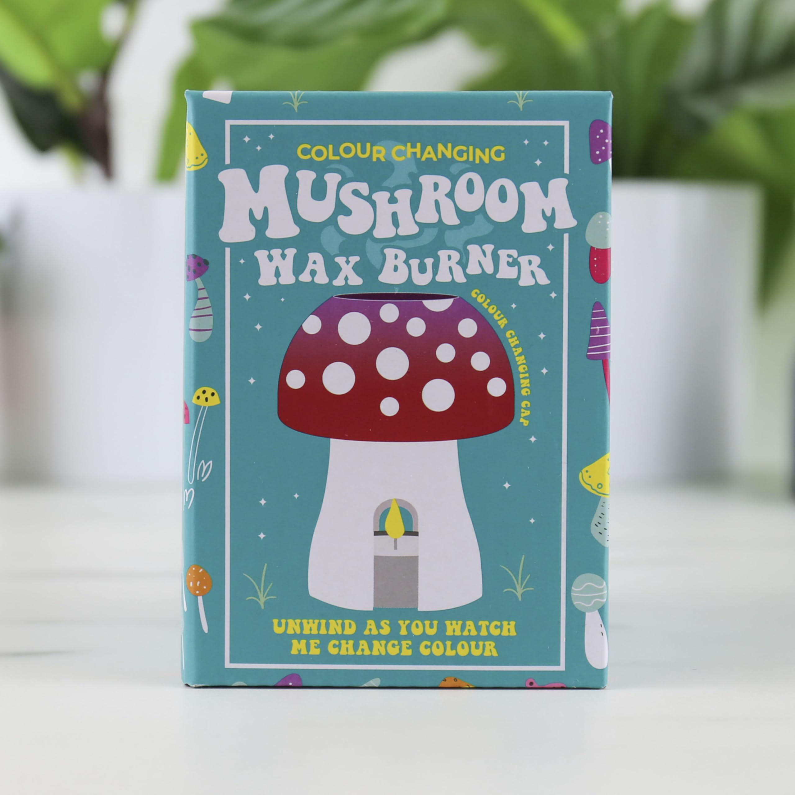 Colour Changing Mushroom Wax Burner