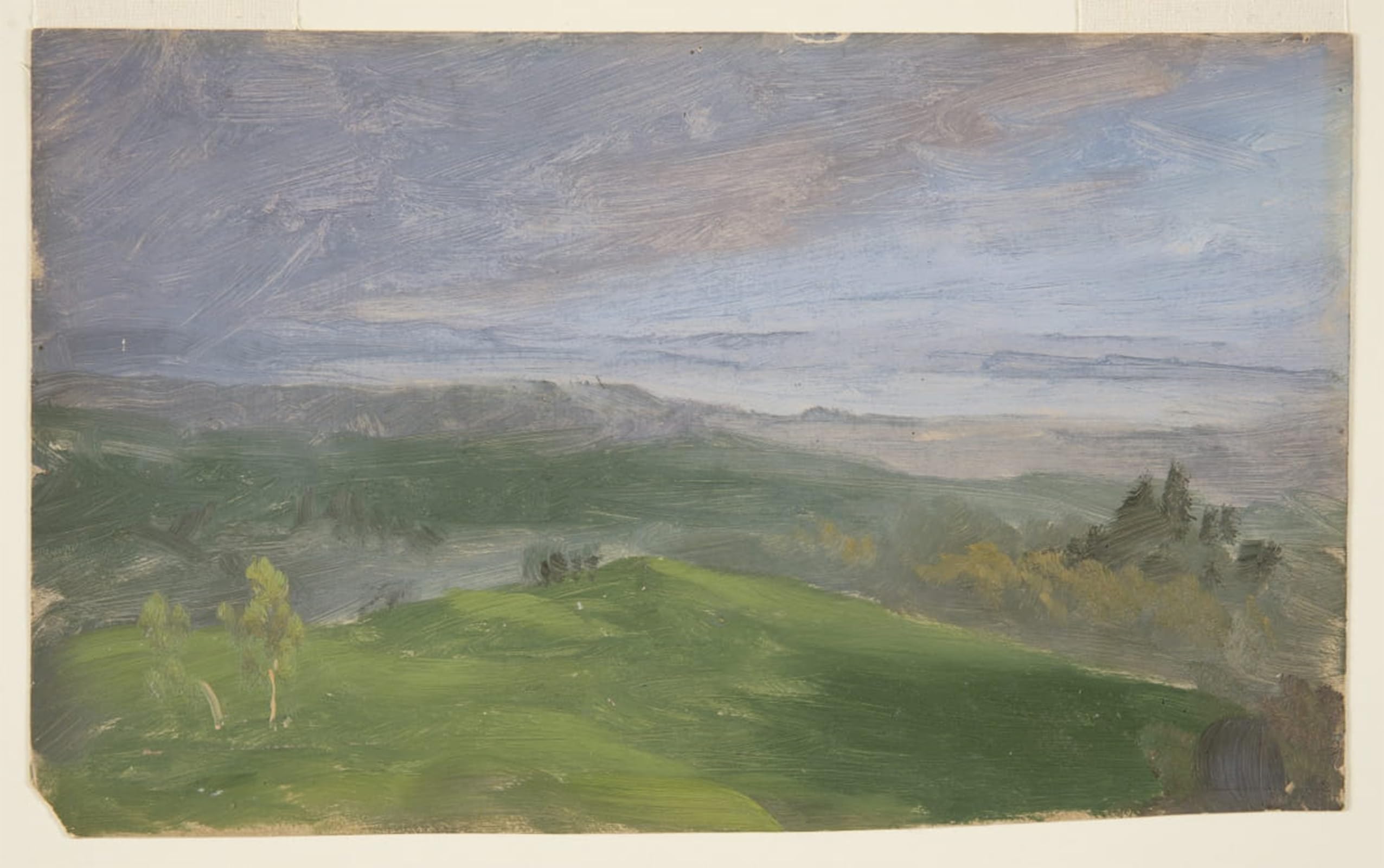 POSTERIIk Famous Modern Artwork Art Mural Summer View Hudson Valley New York by Frederic Edwin Church Oil Paintings Pictures for Home Decor 60x90cm
