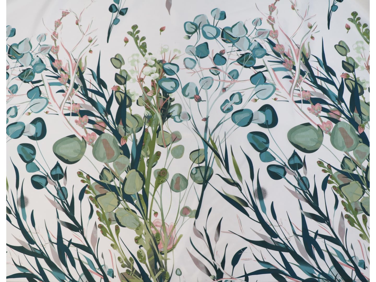 Leaf Shower Curtain - Waterproof & Colorful -3