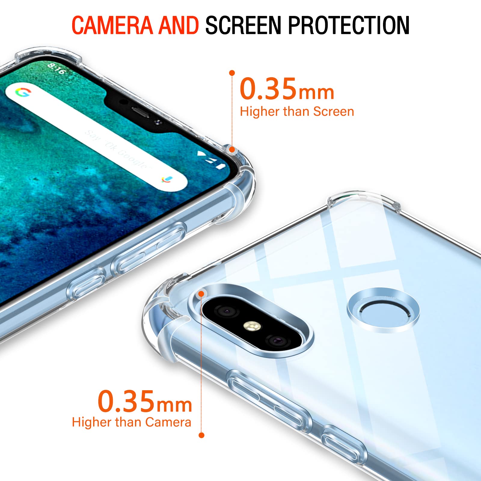 Custodia per Xiaomi 13 Lite / Civi 2 con anello, supporto, protezione della fotocamera, paraurti in TPU, custodia in silicone rosso