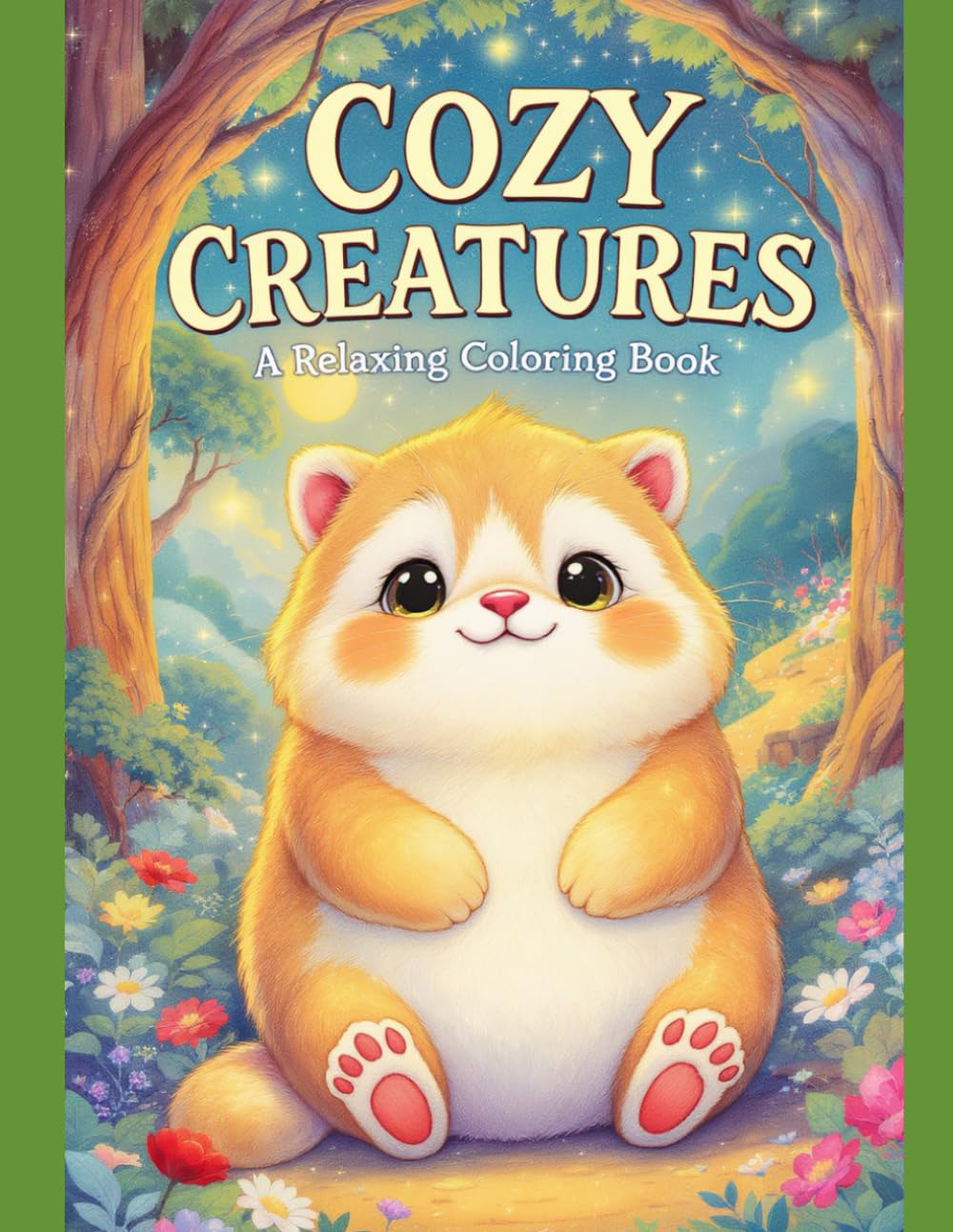 Cozy Creatures: A Relaxing Coloring Book