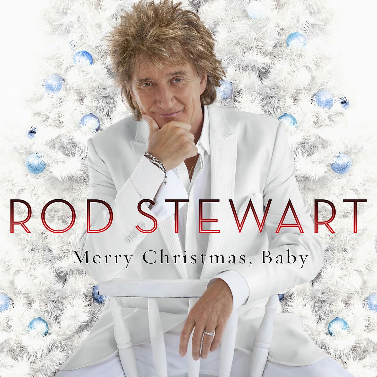 ROD STEWART MERRY CHRISTMAS BABY SEALED CD,SONGS PIC 2 SENT 1ST CLASS