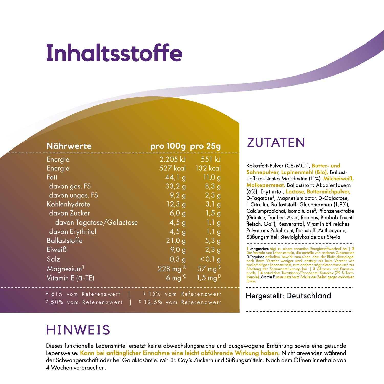 NuPrevento Keto Drink - ketogener Mahlzeitenersatz - Keton Getränk - 750g Dose