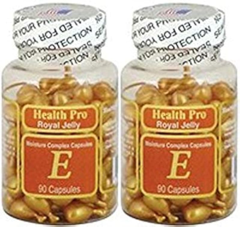 Nu-Health Óleo para a Pele com Vitamina E e Geleia Real, 180 cápsulas gelatinosas