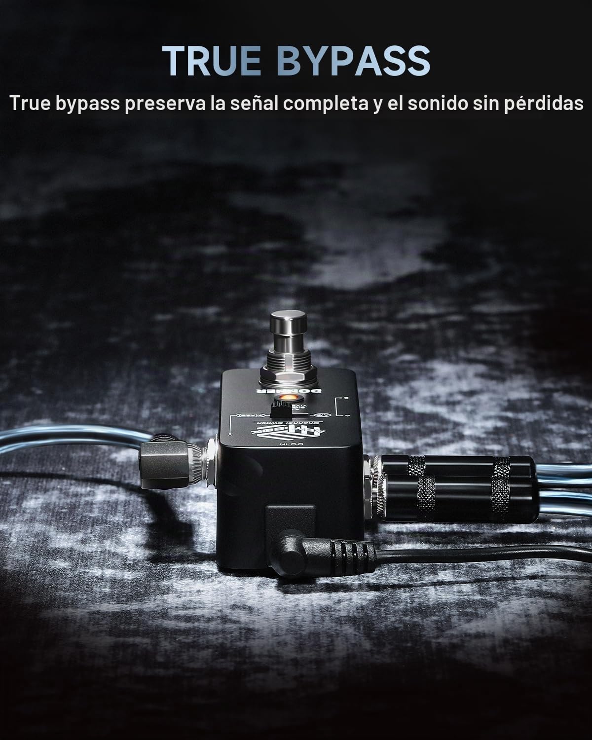Donner ABY Box Line Selector AB Switch Mini Guitarra Efecto Pedal True Bypass