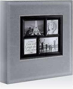 CGFGHHUY Petit Album Photo De 10,2 X 15,2 Cm, Couverture En Cuir Synthétique Avec 120 Poches Intérieures Transparentes Et Bande élastique, Joli Album Photo Pour Famille, Anniversaire, Mariage – Tortue